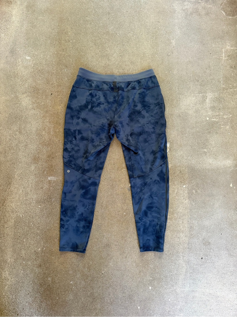 Lululemon Men’s Textured Tech Pant 29" Diamond Dye Iron Blue True Navy Size XL - Picture 7 of 9